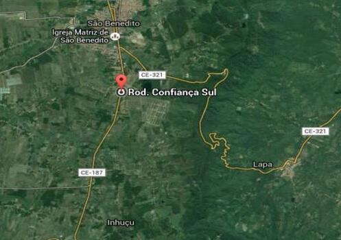 Terreno em São Benedito, Bairro Boa Vista Da Serra Grande, Rodovia Da Confiança Sul, S/nº Bairro Boa Vista Da Serra Grande, CE. Área: 410m2
