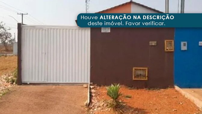 Casa em Valparaíso de Goiás, Pacaembu, Rua 113, Parte Do Lt. 25 Da Qd. 138, Pacaembu, GO. Área: 59.49m2