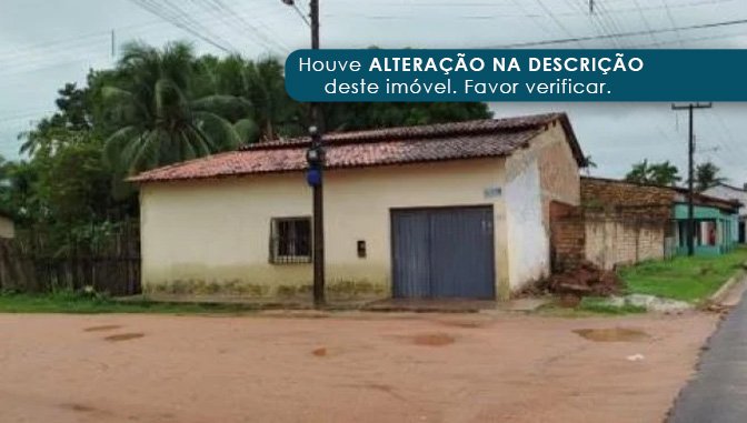 Casa em Maracaçumé, Cidade Nova Ii - Sagrado Coração, Rua Do Sol, 461, Cidade Nova Ii - Sagrado Coração, MA. Área: 114.36m2