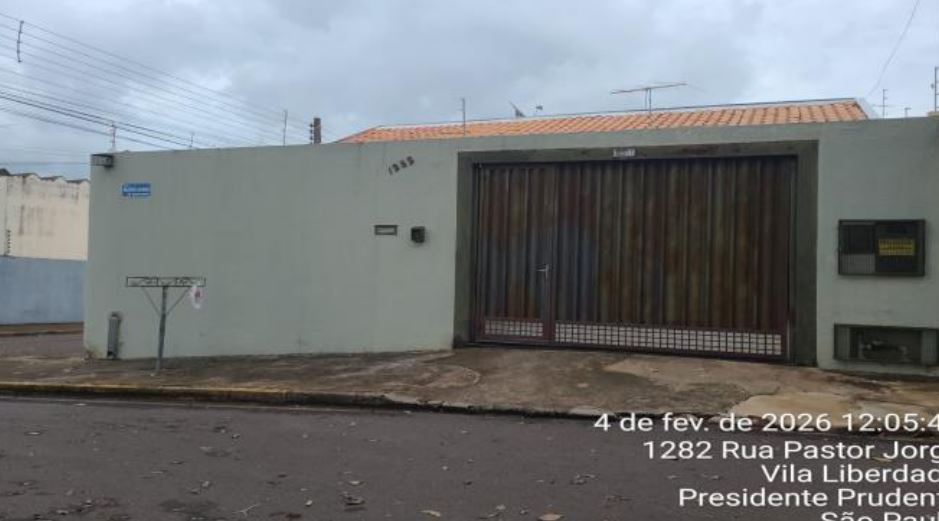 Casa em Presidente Prudente, Jd. Bongiovani, Rua Pastor Jorge , 1282 Lt 13 da Qd 02 - Jd. Bongiovani, SP. Área: 161.26m2
