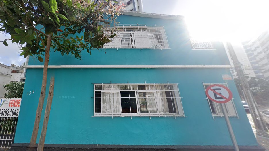 Casa em Recife, Aflitos, Rua Carneiro Vilela , 133 - Aflitos, PE. Área: 241.84m2