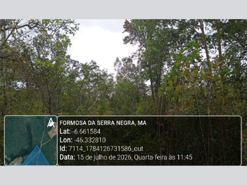 Terreno em Formosa da Serra Negra, ,  Lugar Denominado Fazenda Água Branca, MA. Área: nullm2