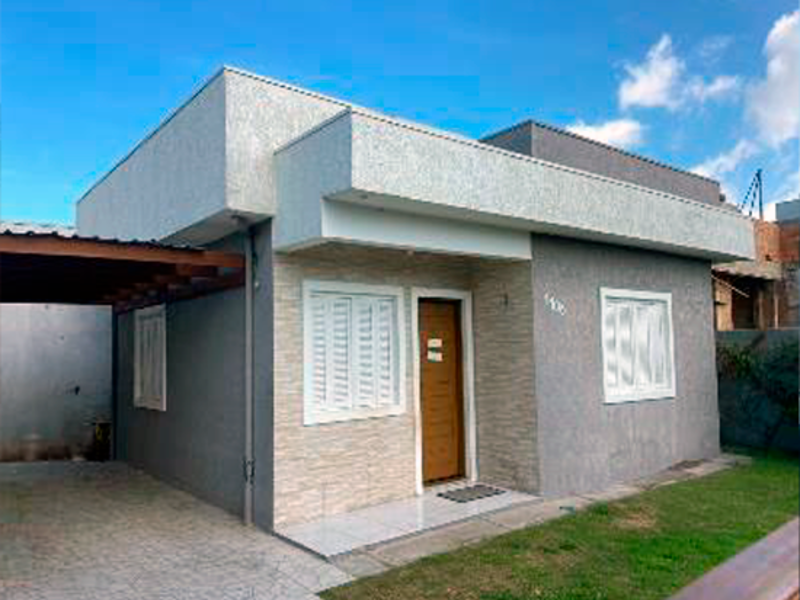 Casa em Capão da Canoa, Praia Guarani, Av. Cristóvão Colombo 1105 (antiga Av. A) (lt. 36 Da Qd. 05, St. 352) Praia Guarani, RS. Área: 50.36m2