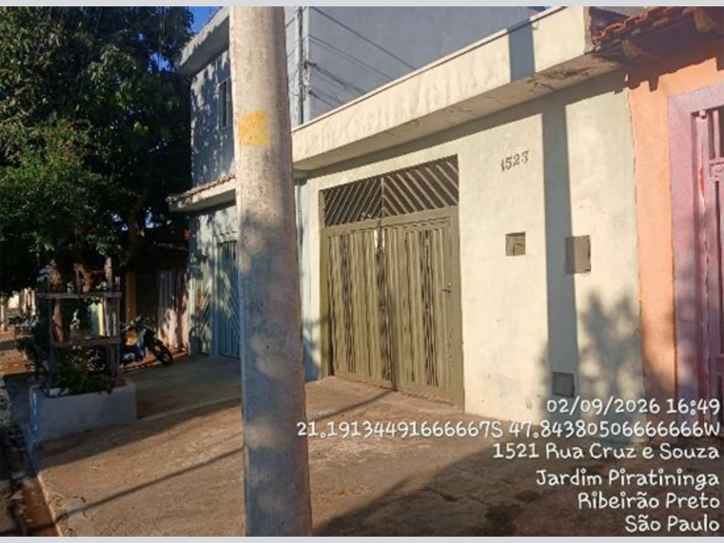 Casa em Ribeirão Preto, Jardim Clícia, Rua Cruz E Souza 1.523 (lote 28 Da Quadra 07) Jardim Clícia, SP. Área: 145m2