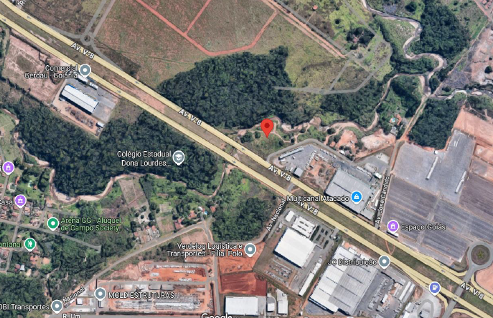 Terreno em Aparecida de Goiânia, Loteamento Solar Das Candeias, Rua 1-a, Chácara 02, Quadra 47 S/n Loteamento Solar Das Candeias, GO. Área: 3500m2