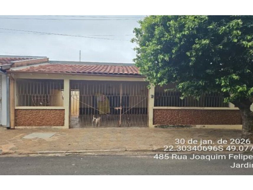 Casa em Bauru, Jardim Godoy, Rua Joaquim Felipe de Mello 4-99 - Casa (Lote nº 04 da Quadra 09). - Jardim Godoy, SP. Área: 156.97m2