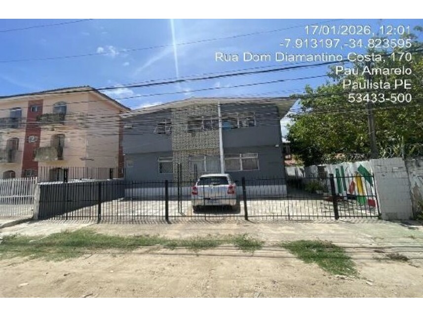 Apartamento em Paulista, Pau Amarelo, Rua Dom Diamantino Costa 165 - Apartamento nº 102 (1º pavimento), Edifício do Sol - Pau Amarelo, PE. Área: 95.06m2
