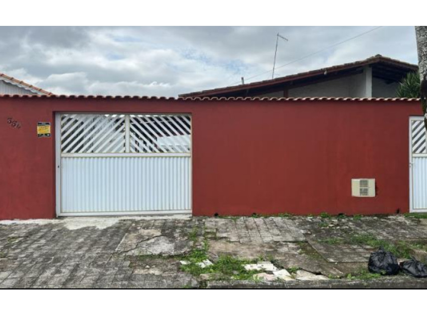 Casa em Praia Grande, Real, Rua Dona Domitília de Castro 350 - Casa (Lote 5 da Quadra 16) - Real, SP. Área: 133.06m2