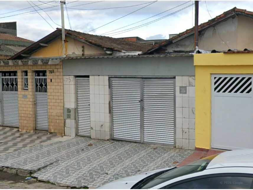 Casa em São Vicente, Esplanada Dos Barreiros, Rua Professora Carolina Ribeiro de Barros 757 - Casa (Parte do Lote 11 da Quadra 169) - Esplanada Dos Barreiros, SP. Área: 113.26m2