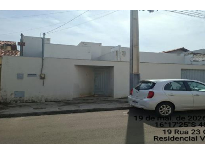 Casa em Anápolis, Residencial Vale Do Sol, Rua 23 s/nº - Casa (Lote nº 19 da Quadra 26) - Residencial Vale Do Sol, GO. Área: 148.05m2