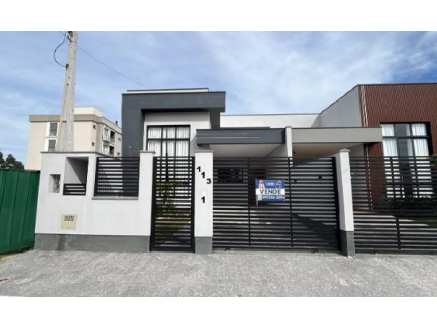 Casa em Tijucas, Areias, Rua Edemar João Buzanello 113 - Casa (Parte 2) - Areias, SC. Área: 101.39m2