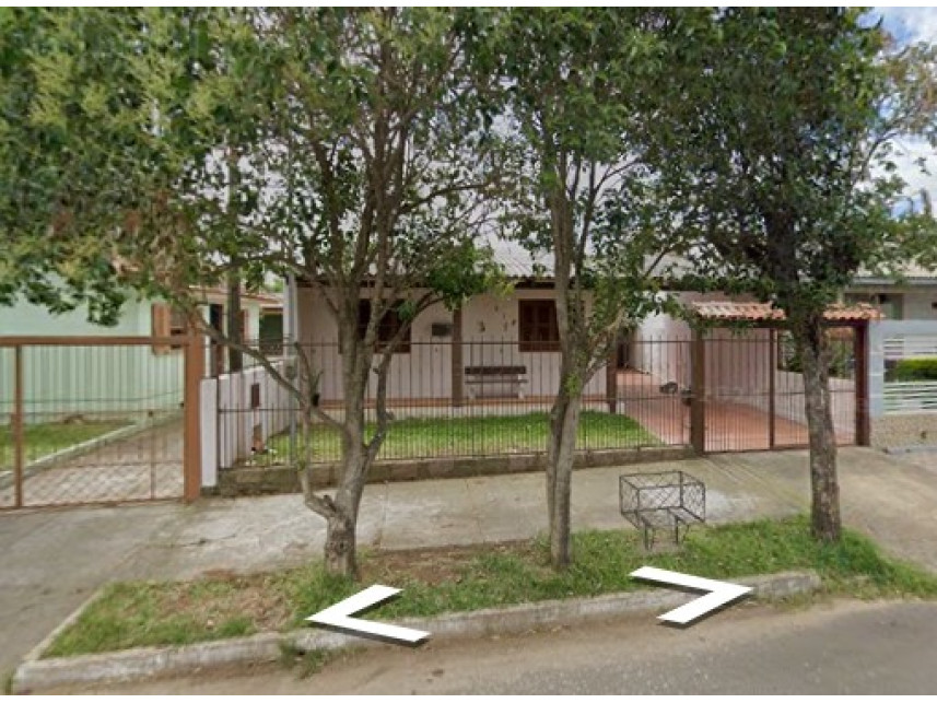 Casa em São Gabriel, Menino Jesus, Avenida Antônio Mercado 2627 - Casa (Lote 50 da Quadra B) - Menino Jesus, RS. Área: 184.37m2