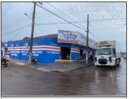 Comercial em Caiapônia, St. Nova Caiaponia, Av Plinio Gayer, N. S/N, Qd 24 Lt 16, GO. Área: 188.4m2