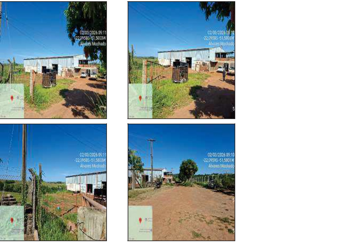Imóvel rural em Álvares Machado, Brejão, Estrada Vicinal, N. Sn, Gleba 05, Rancho S.R. Stella, SP. Área: 886m2