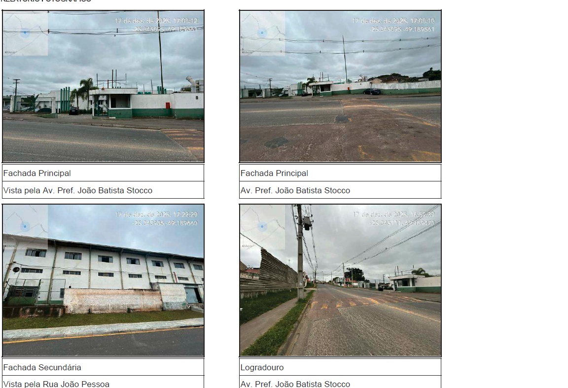 Comercial em Colombo, Guaraituba, Av Prefeito Joao Batista Stocco, N. 1590, Lt 01 Qd E, PR. Área: 2890.8m2