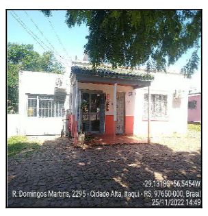 Casa em Itaqui, Vila Cohab, Rua Napoleo Massa, N. 504, Qd 05, Lt 14, RS. Área: 161.94m2