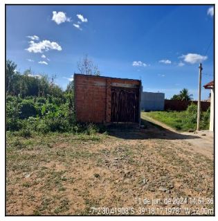 Terreno em Caririaçu, Padre Cícero, Rua Joaquim RomÃO Batista, N. 00, Gleba A1-2, CE. Área: 197m2