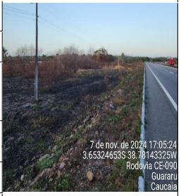Gleba urbana em Caucaia, Alto Do Garrote, Rodovia Ce-085 (Rodovia Estruturante), N. 00, Km 21 E 22, CE. Área: 50000m2