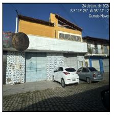 Prédio em Currais Novos, Santa Maria Gorete, Rua Antonio Bezerra Linhares, N. 289, St, Qd 15, Lt 300, RN. Área: 551.56m2