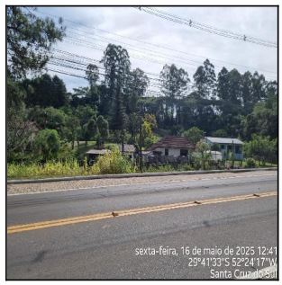 Terreno em Santa Cruz do Sul, Jardim Europa, Acesso Grassel, N. 00, RS. Área: 956.89m2