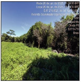 Terreno em Olinda, Salgadinho, Rua Projetada (Atual Rua Ponta Da Barra), N. 00, Qd 23, Lt 05, PE. Área: 360m2