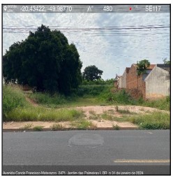 Terreno em Votuporanga, Estacao, Avenida Conde Francisco Matarazzo, N. 00, Qd 22, Lt 02 Parte, SP. Área: 125m2