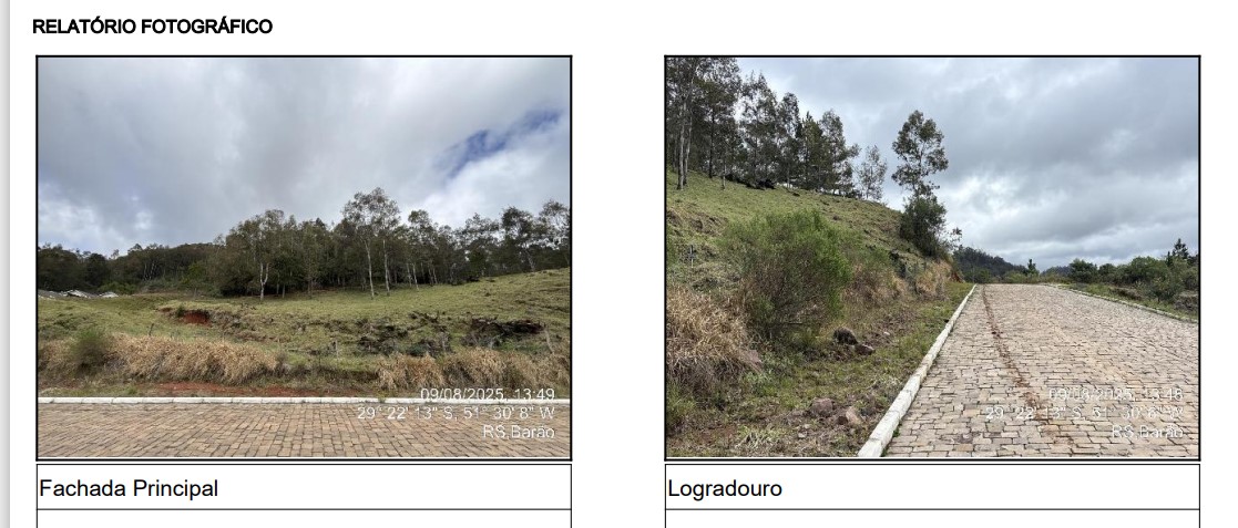 Terreno em Barão, Centro, Rua Buarque De Macedo, N. Sn, Lt 03, RS. Área: 4548.35m2