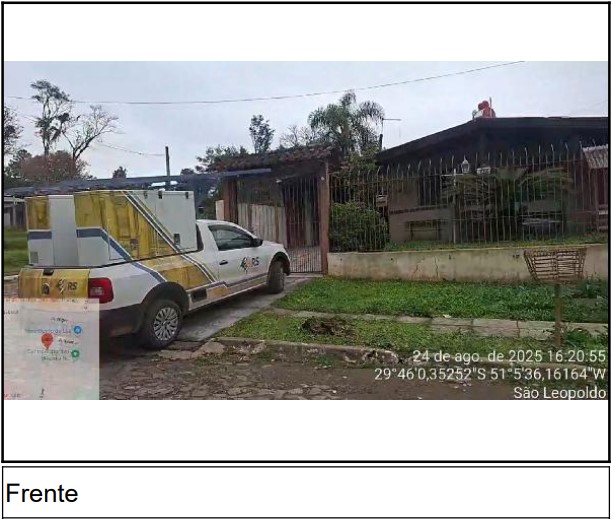 Casa em São Leopoldo, Feitoria, Avenida Albino Timm, N. 00, Qd 2064, Lt 01, RS. Área: 85m2