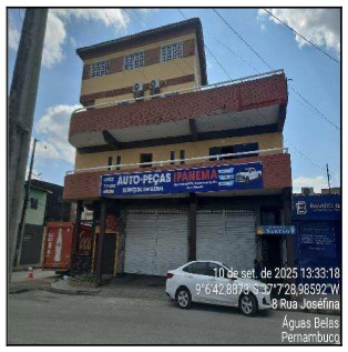 Comercial em Águas Belas, Centro, Rua Josefina Gama Bezerra, N. 72-A, Ipanema, PE. Área: 717.76m2