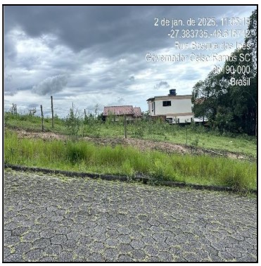 Terreno em Governador Celso Ramos, Areias Do Meio, Rua 302(Antiga Projetada Via-6), N. S/N, Qd K, Lt 11, SC. Área: 359.81m2