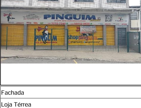 Loja em Juiz de Fora, Bairu, Rua Americo Lobo, N. 1360, Und 101, MG. Área: 257.4m2