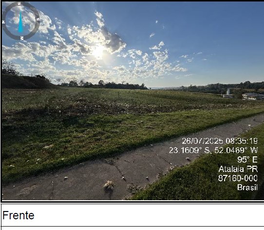 Terreno em Atalaia, Centro, Rua Papa Francisco, N. 216, Lt 96-1-2 - Gleba Atalaia, PR. Área: 1000m2 Terreno em Atalaia, Centro, Rua Papa Francisco, N. 216, Lt 96-1-2 - Gleba Atalaia, PR. Área: 1000m2