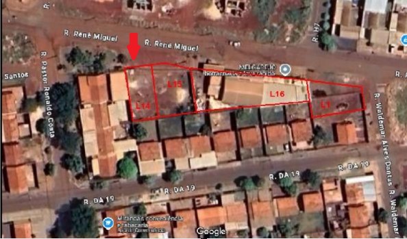 Terreno em Dourados, Jardim Deoclecio Artuzzi, Rua Clotilde Holidio Pedroso (Antiga Rua Da18), N. 1725, Qd 31, Lt 14, MS. Área: 200m2