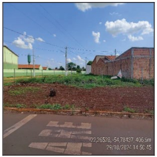 Terreno em Dourados, Jardim Deoclecio Artuzzi Ii, Rua Da15, N. 1250, Qd 21, Lt 07, MS. Área: 434.75m2
