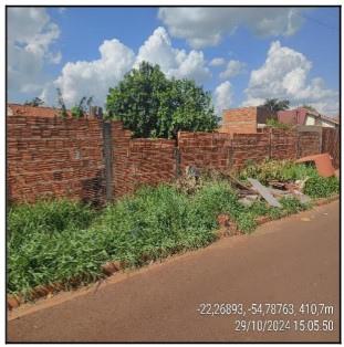 Terreno em Dourados, Jardim Rasslem, Rua G (Antiga Rua Da10), N. 1685, Qd 48, Lt 06, MS. Área: 356.58m2