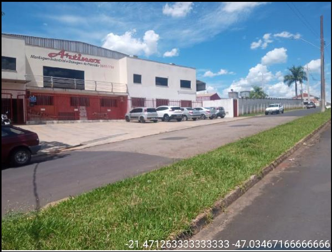Galpão em Mococa, Distrito Industrial Ii, Avenida Geraldo Marra, N. 920, 00, SP. Área: 1802.2m2