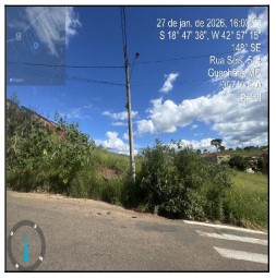 Terreno em Guanhães, Bela Vista, Rua Seis, N. 00, Qd 06, Lt 09, MG. Área: 721m2