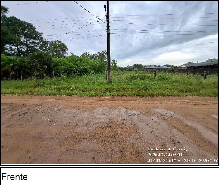 Gleba em Rio Grande, Quinta, Rua C (SíTio Sta Cruz), N. 98c, Qd 09, Lt 98c, RS. Área: 750m2