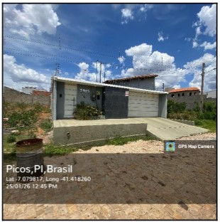 Terreno em Picos, Jardim Natal, Loteamento Montevideu, N. 00, Qd 305, Lt 22, PI. Área: 300m2