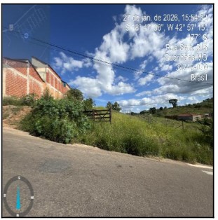Terreno em Guanhães, Bela Vista, Rua Seis, N. 00, Qd 06, Lt 11-A, MG. Área: 1442m2