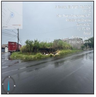 Terreno em Sumaré, Residencial Bordon, Rua JoÃO Baptista De Andrade, N. 00, Qd 35, Lt 23, SP. Área: 282.62m2