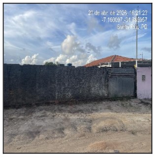 Terreno em Santa Rita, Tibiri, Rua Severino Lucas De Farias, N. 00, Qd 15-B, Lt 24, PB. Área: 250m2