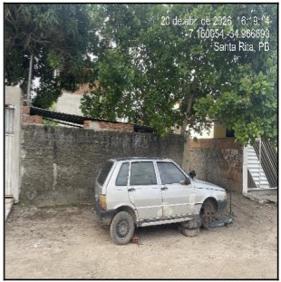 Terreno em Santa Rita, Tibiri, Rua Severino Lucas De Farias, N. 00, Qd 15-B, Lt 08, PB. Área: 250m2