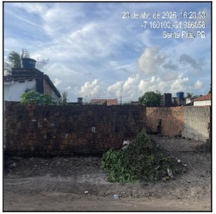 Terreno em Santa Rita, Tibiri, Rua Severino Lucas De Farias, N. 00, Qd 15-B, Lt 22, PB. Área: 250m2