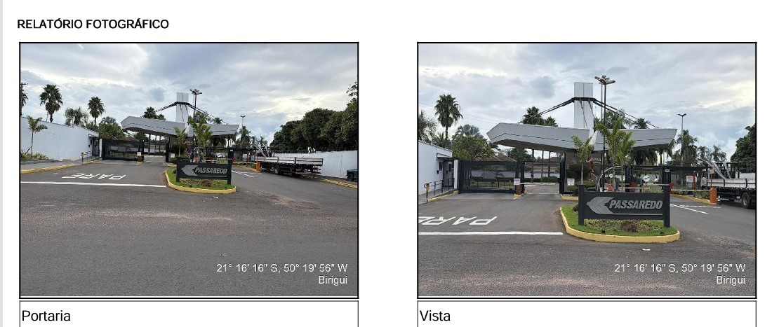 Gleba urbana em Birigui, Sitio De Recreio Passaredo, Rua Antonio Dona Sobrinho, Qd D, Parte Lt 06, Sitios De Recreio P, SP. Área: 2613.6m2