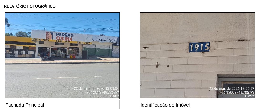 Loja em Mafra, Jardim America, Avenida Coronel Jose Severiano Maia, N. 1915, SC. Área: 82.43m2