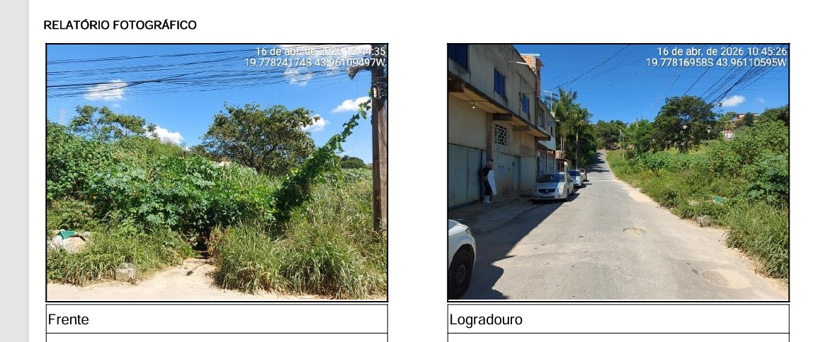 Terreno em Vespasiano, Nova Pampulha, Rua Quarenta E Tres, N. S/N, Qd 20, Lt 11, MG. Área: 1000m2
