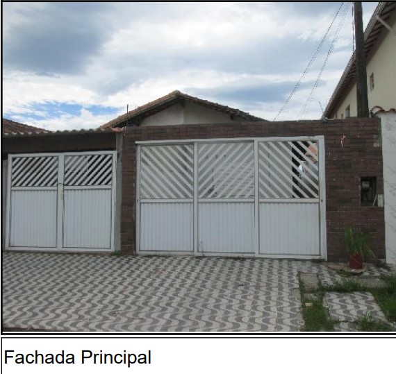 Casa em Praia Grande, Samambaia, Rua Francisco Manuel Da Silva, N. 75, Qd 69, Lt 28(P), SP. Área: 59.5m2