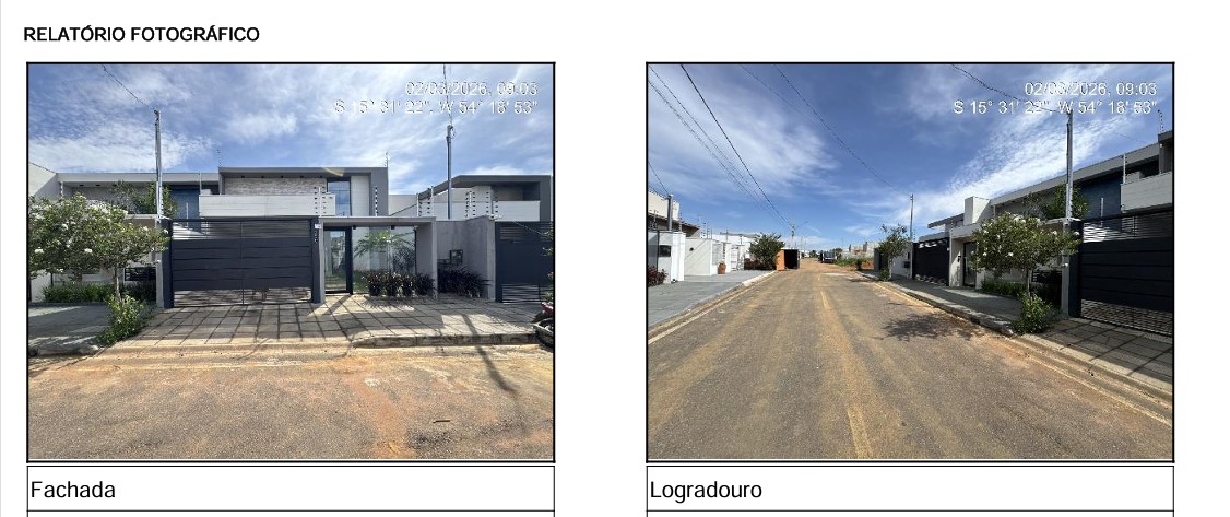 Casa em Primavera do Leste, Jardim Europa Ii, Rua Suecia, N. 350, Qd 14, Lt 05, MT. Área: 134.77m2