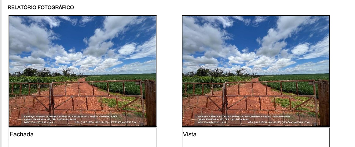 Terreno em Uberlândia, Sitios Recreio Res, Alameda Diamante Azul, N. 0, Qd 005, Lt 04 - Sitios Recreio Res Oas, MG. Área: 5000m2
